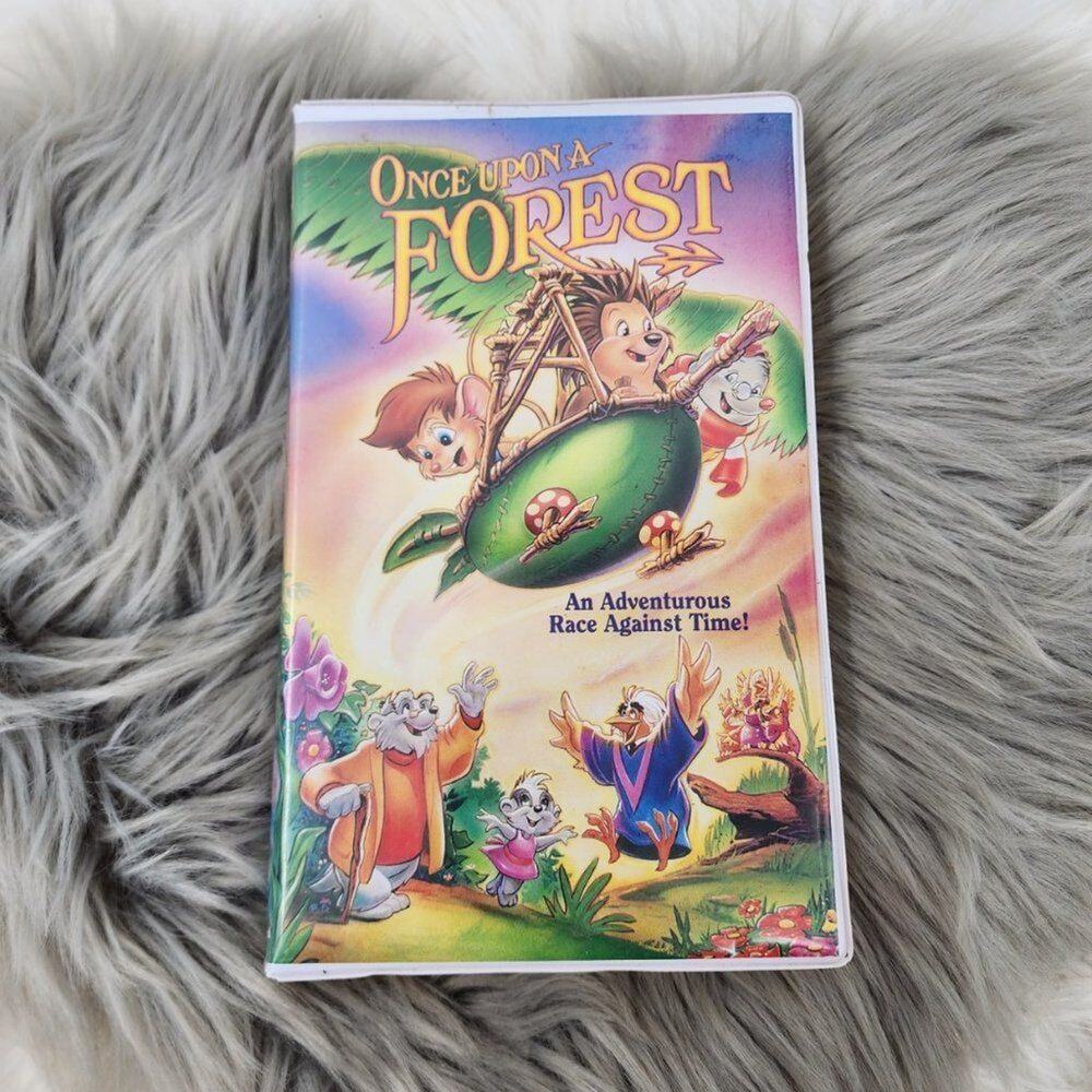 ONCE UPON A FOREST VHS Tape